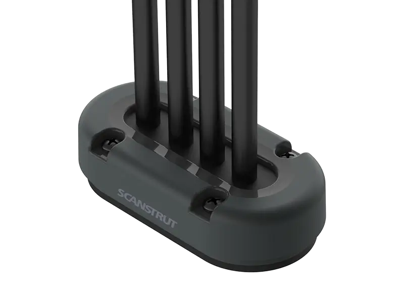 Scanstrut Vertical Multi Cable Seal - Black Plastic