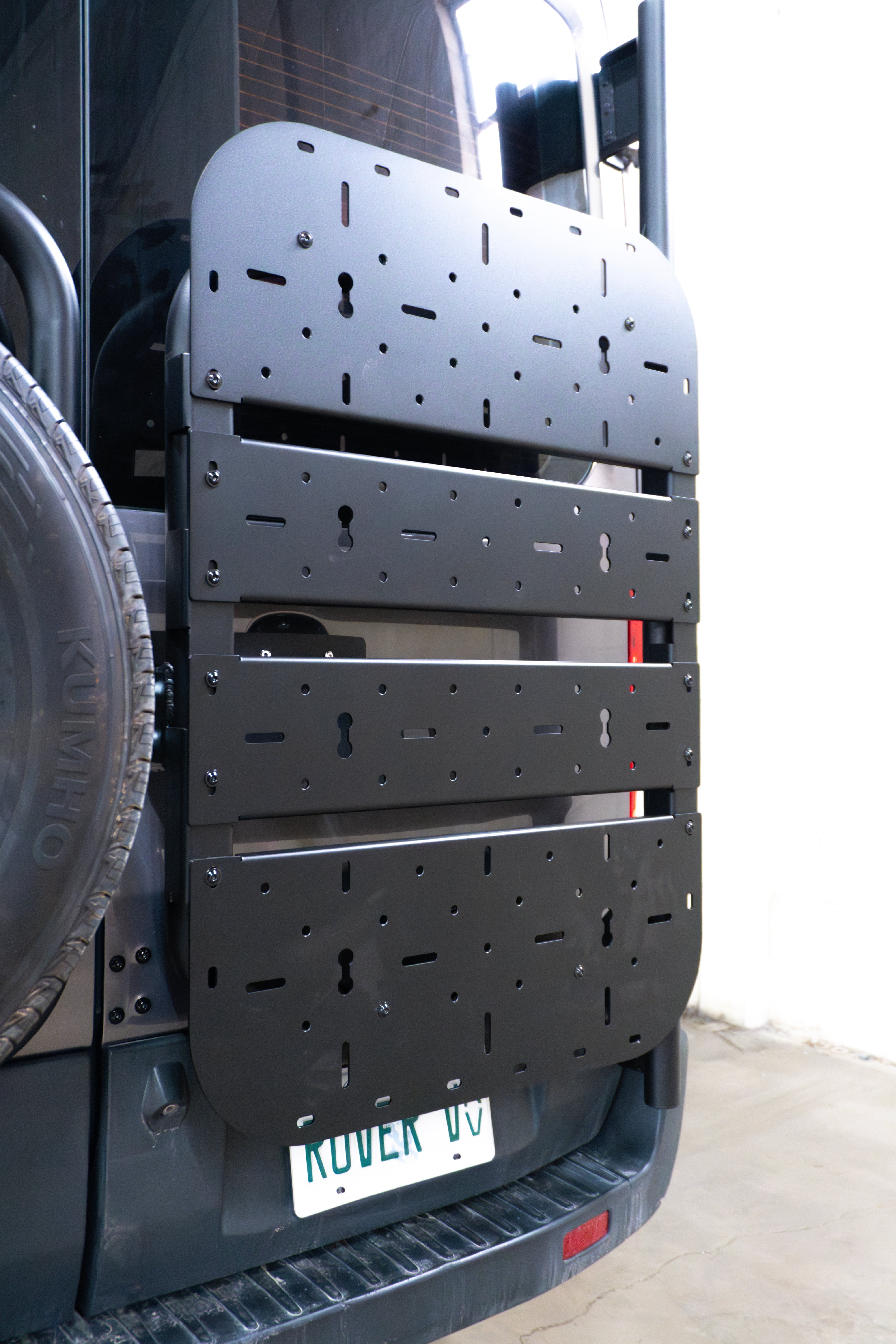 Side Rack For Van Rover Vans Accessory Rack Passenger Side for Ford Transit – Vanlife ...