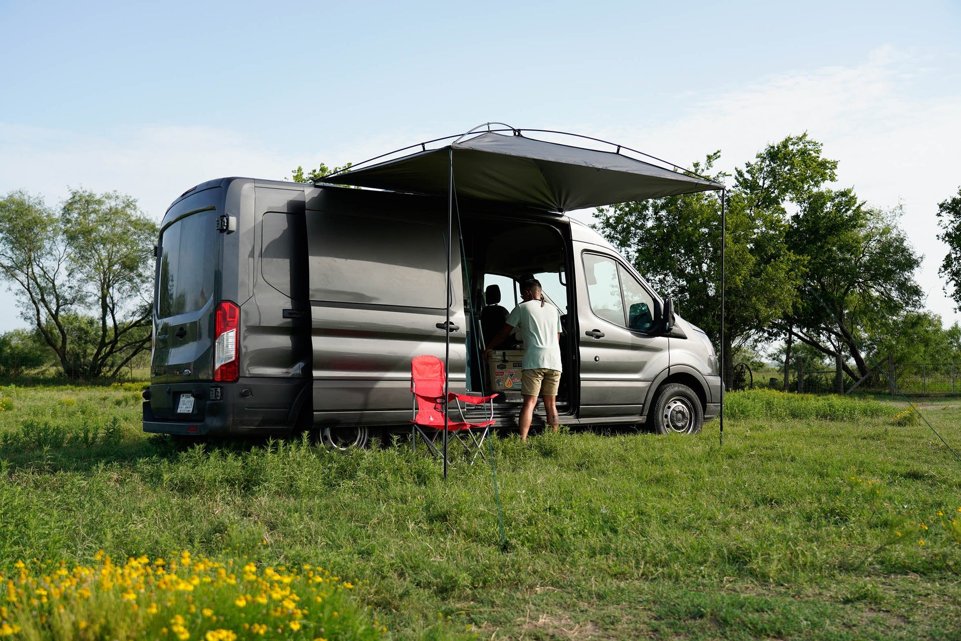 MoonShade Sprinter Rail Awning Anchors