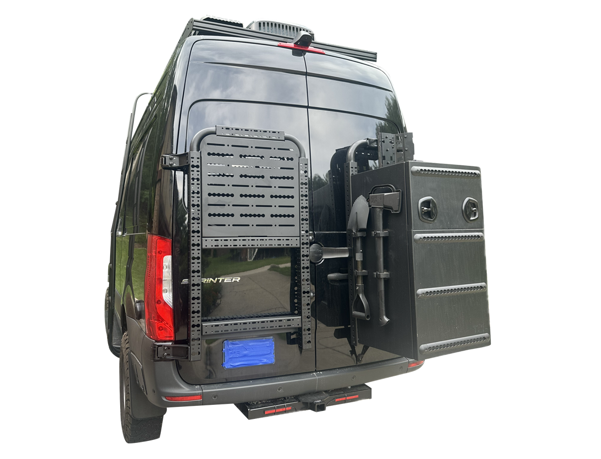 Tec Vanlife Passenger Door Aluminum Gear Rack - Sprinter