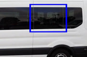 AM Auto - Ford Transit - Driver Side - Middle Window - Fixed Glass - 148" & 148" EXT WB