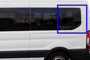 AM Auto - Ford Transit - Driver Side - Rear Window - Fixed Glass - 148" WB