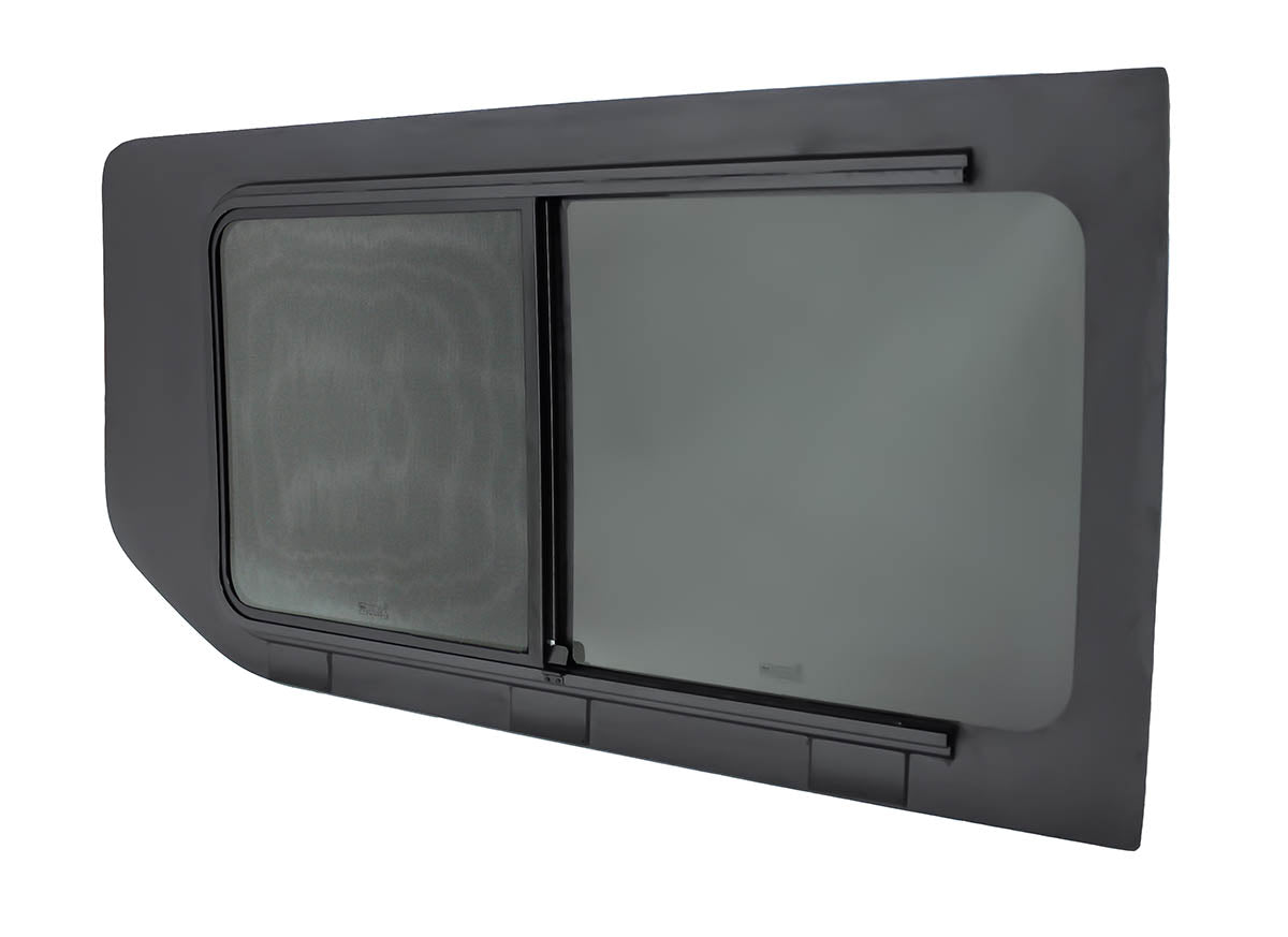 AM Auto - Ford Transit - Driver Side - Rear Window - Half Slider w/ Screen - 148" EXT WB