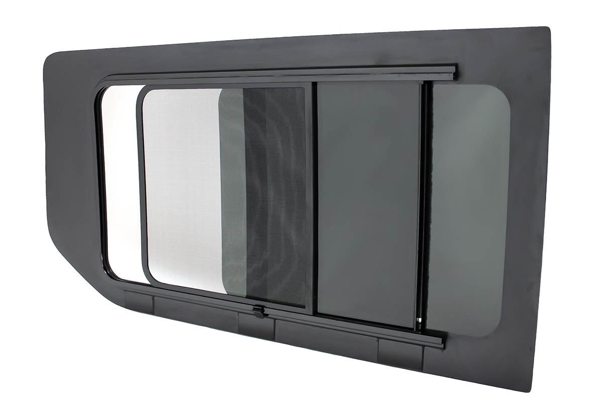 AM Auto - Ford Transit - Driver Side - Rear Window - Half Slider w/ Screen - 148" EXT WB