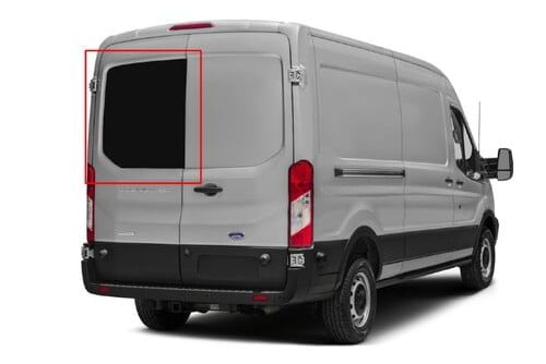 AM Auto - Ford Transit - Rear Door Driver Side Window - Fixed Glass
