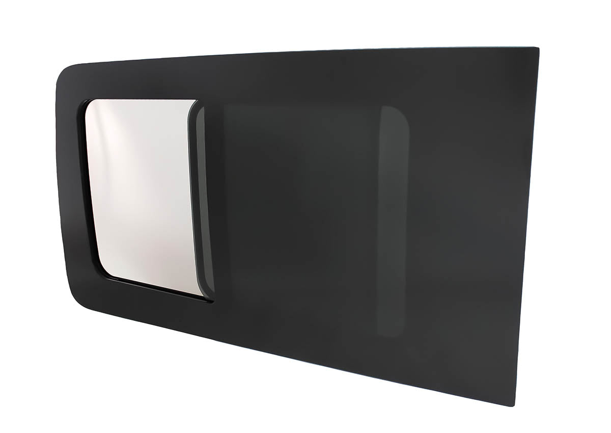 AM Auto - Ford Transit - Driver Side - Forward Window - Half Slider w/ Screen