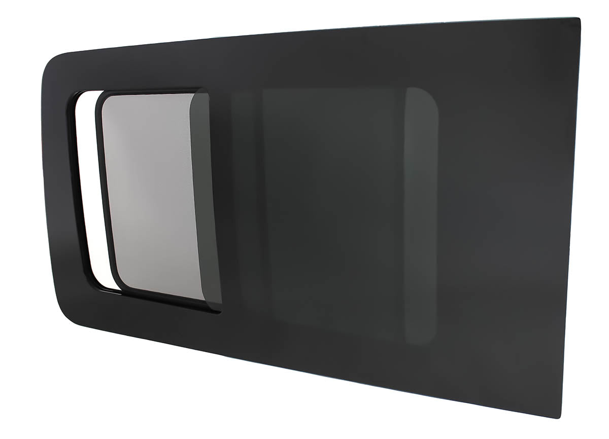 AM Auto - Ford Transit - Driver Side - Forward Window - Half Slider w/ Screen