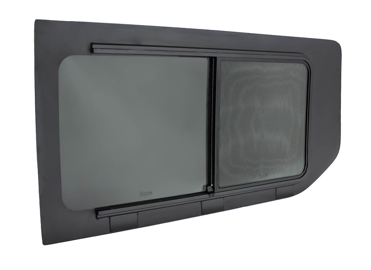 AM Auto - Ford Transit - Passenger Side - Rear Window - Half Slider w/ Screen - 148" EXT WB
