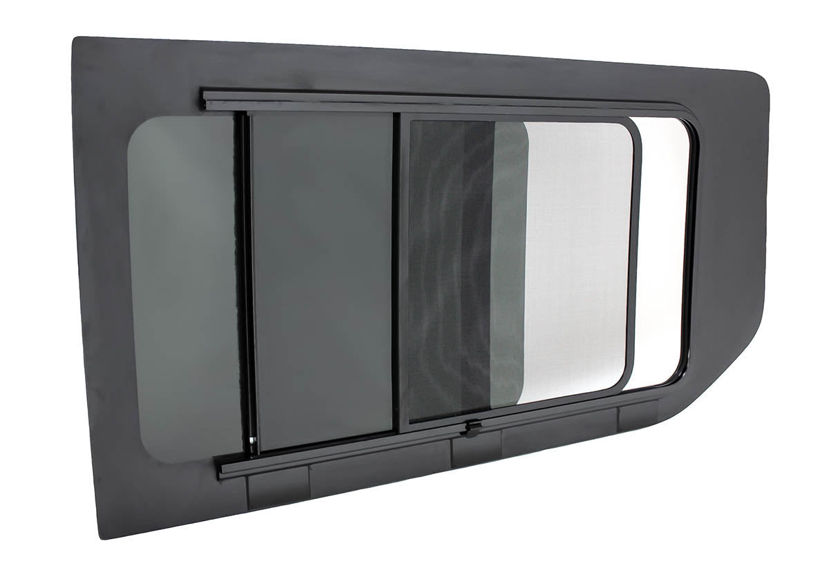 AM Auto - Ford Transit - Passenger Side - Rear Window - Half Slider w/ Screen - 148" EXT WB