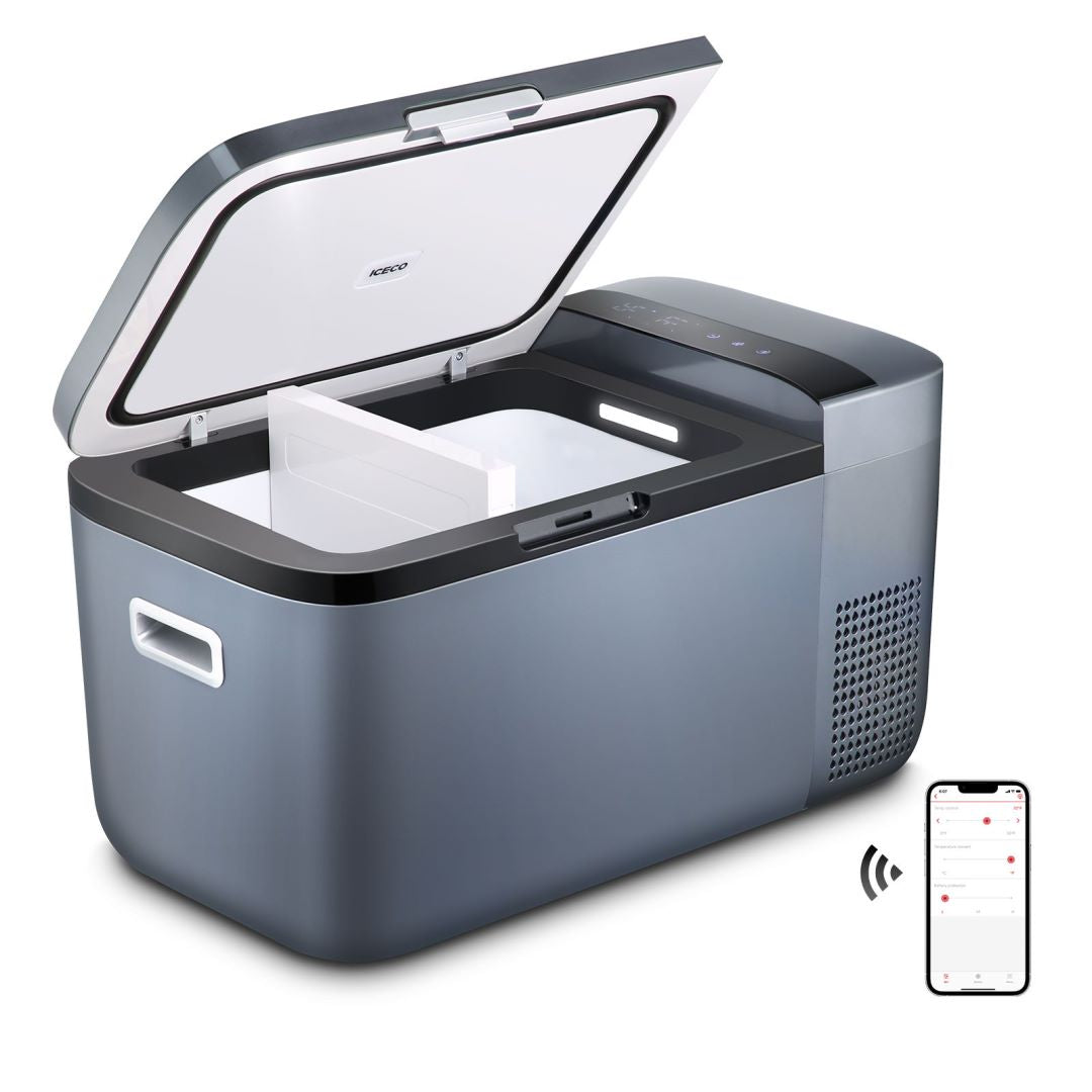 ICECO GO20 12/24V Dual Zone Portable Refrigerator Freezer 20L