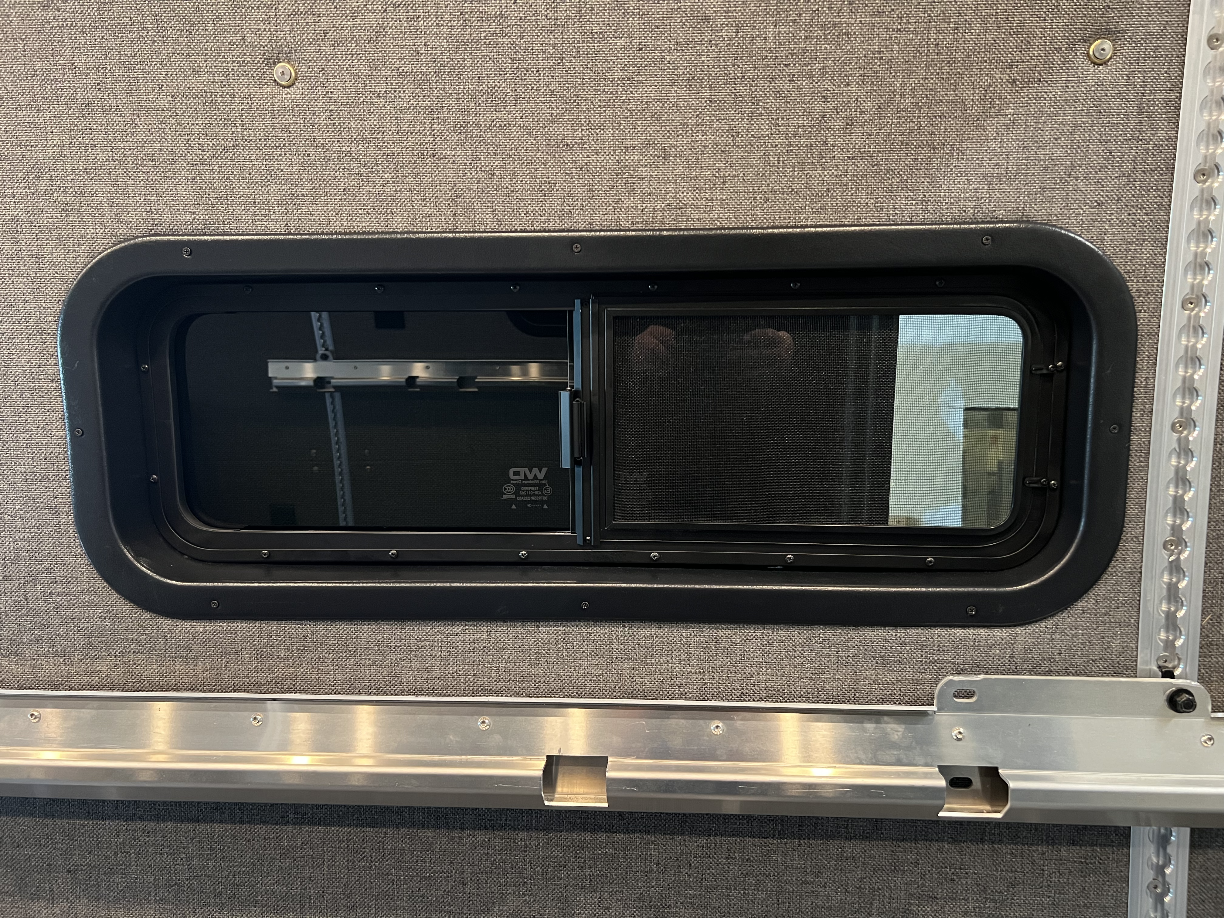 Ford Transit Rear Half-Slider Bunk Window Trim Ring