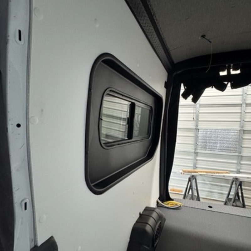 Ford Transit Innie Sleeper: Bed Bump-Out Trim - Pair