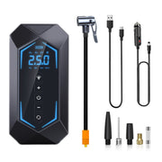 Portable Wireless Air Pump – 12V Rechargeable Tire & Flat-Jack Inflator
