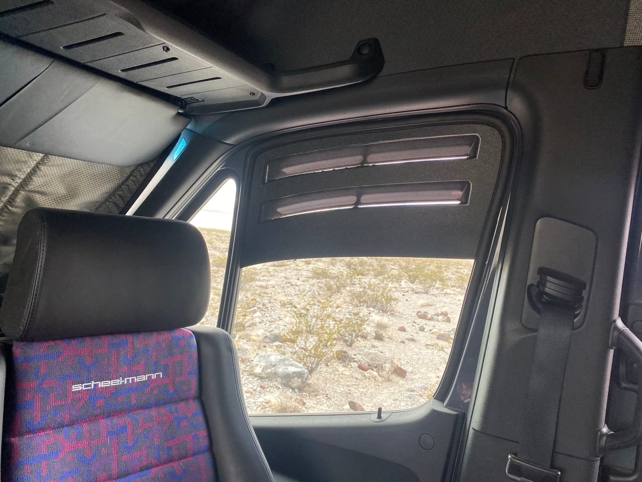 Bug Barrier Window Vent for Sprinter, Transit & ProMaster Vans