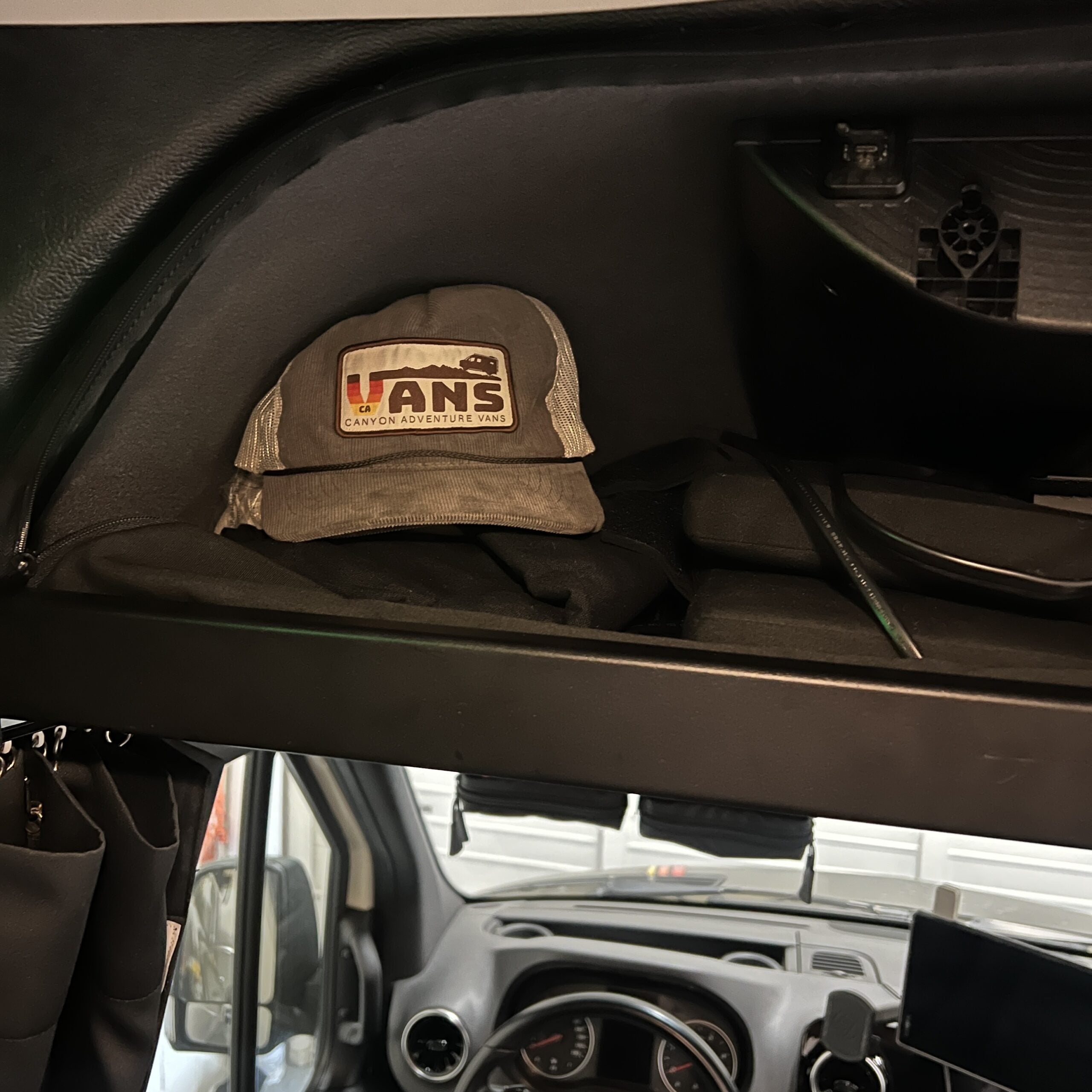 Van Wife Components Sprinter 2019+ Headliner Shelf