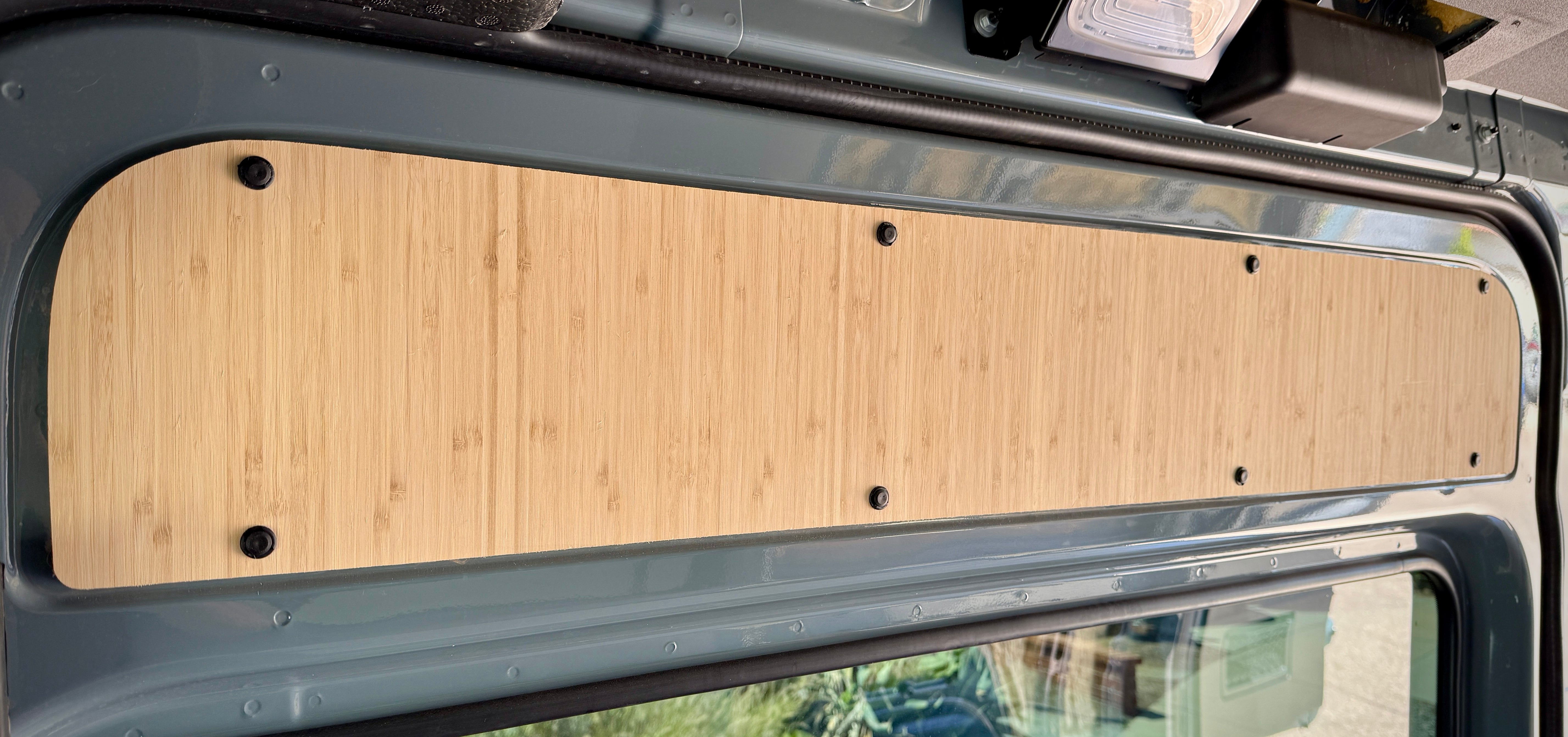 Mercedes Sprinter Sliding Door Upper Panel – Bamboo (2007+)