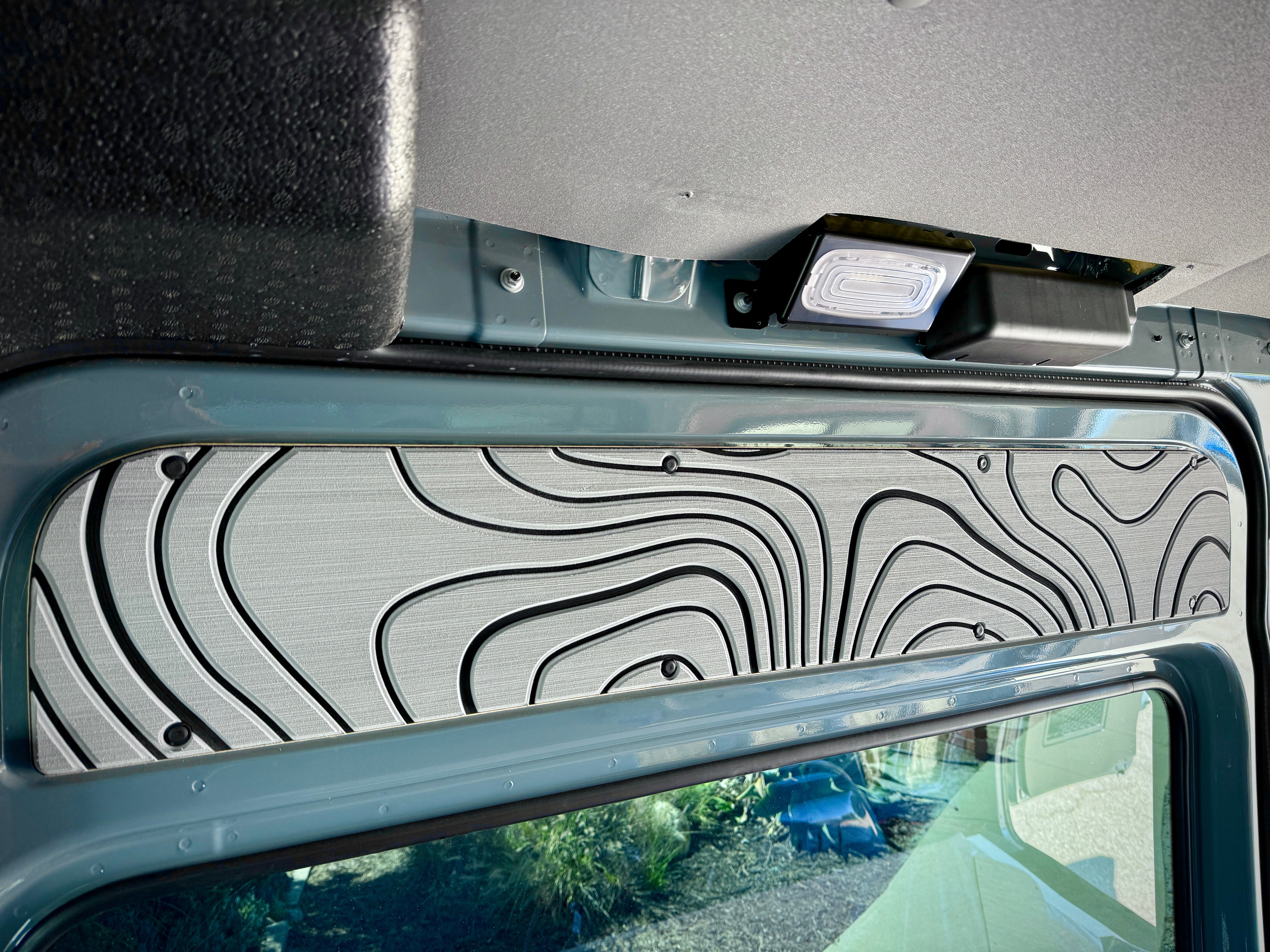 Mercedes Sprinter Sliding Door Upper Panel – Topo Design (2007+)