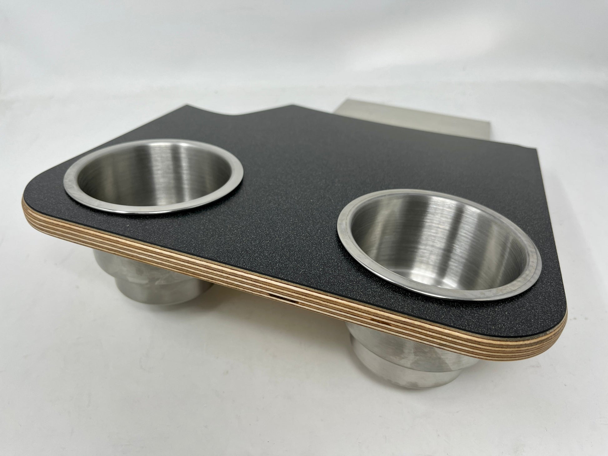 Mercedes Sprinter Front Cup Holder & Snack Tray - Charcoal Matrix (2007-2018)