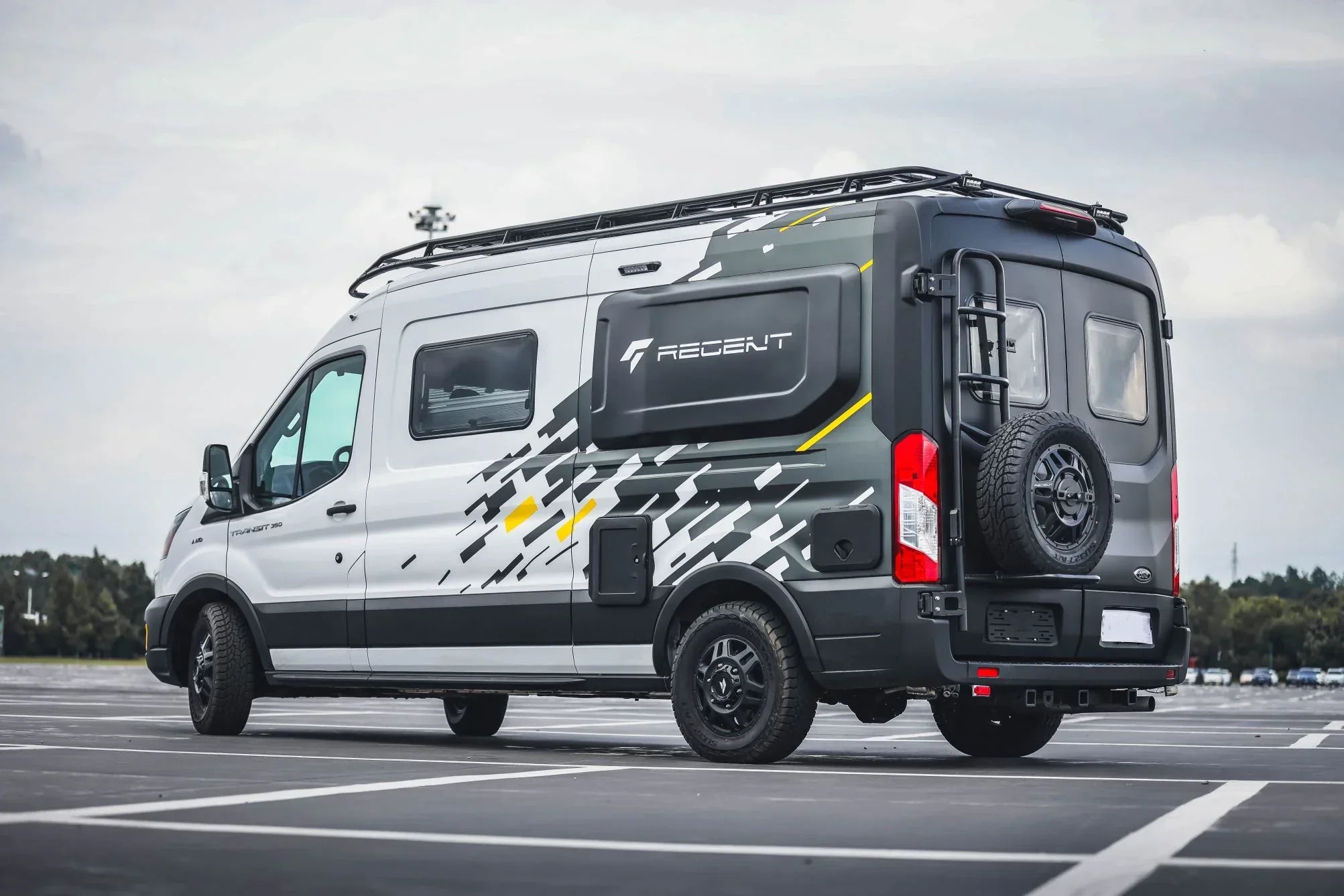 Tec Vanlife Ladder & Tire Carrier (Ford Transit)