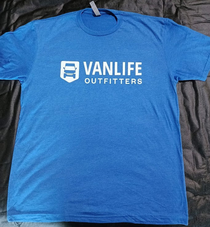 Vanlife Outfitters Logo T-Shirt - Blue