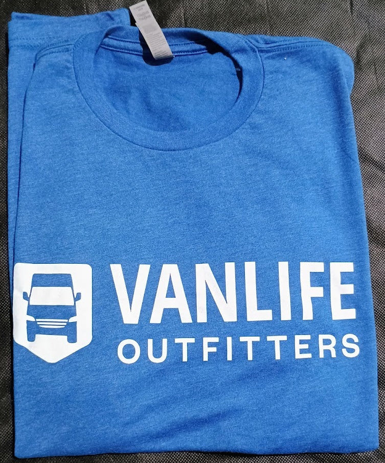 Vanlife Outfitters Logo T-Shirt - Blue