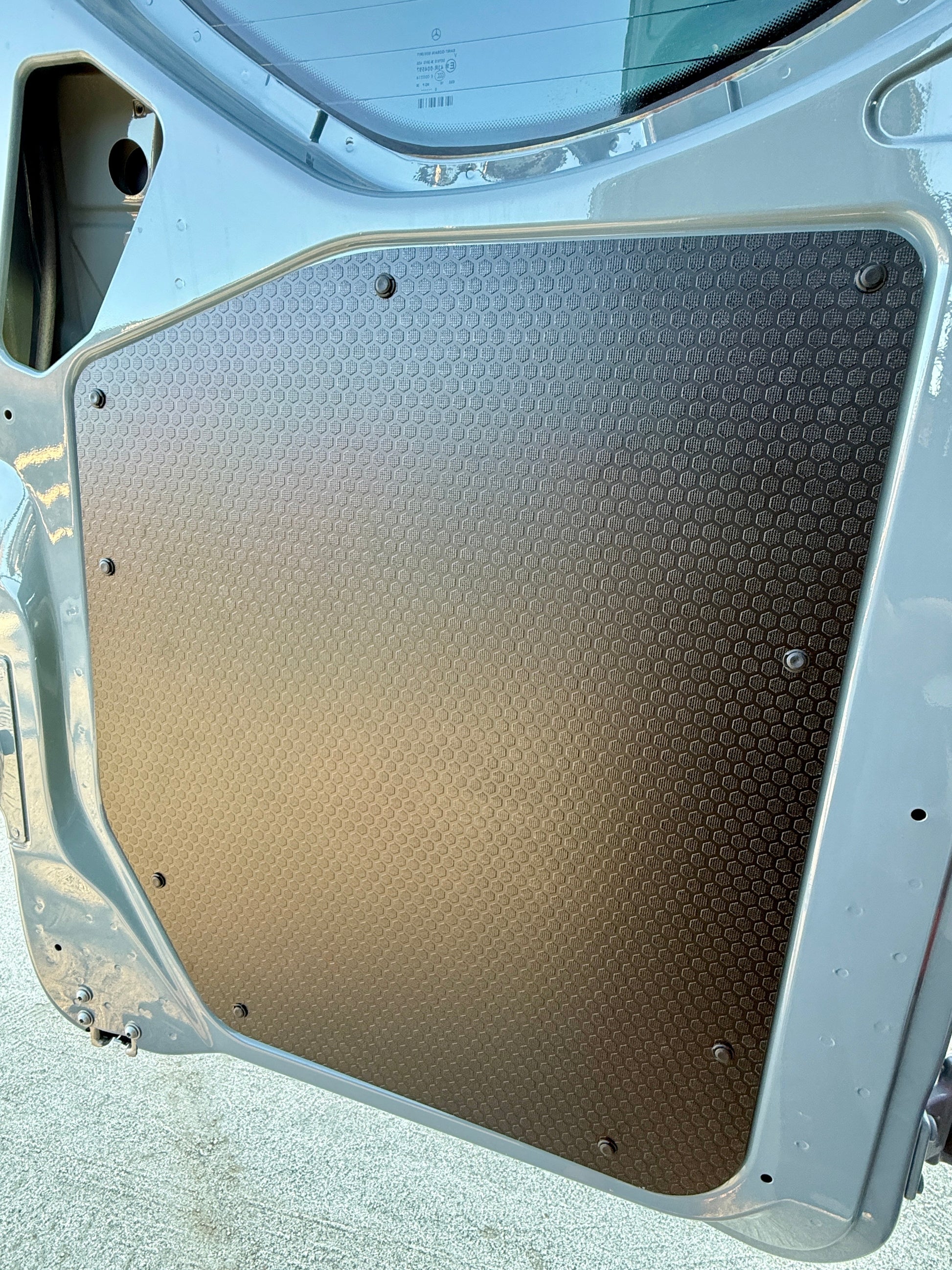 Mercedes Sprinter Lower Rear Door Panels (Pair) – Black Hex (2019+)