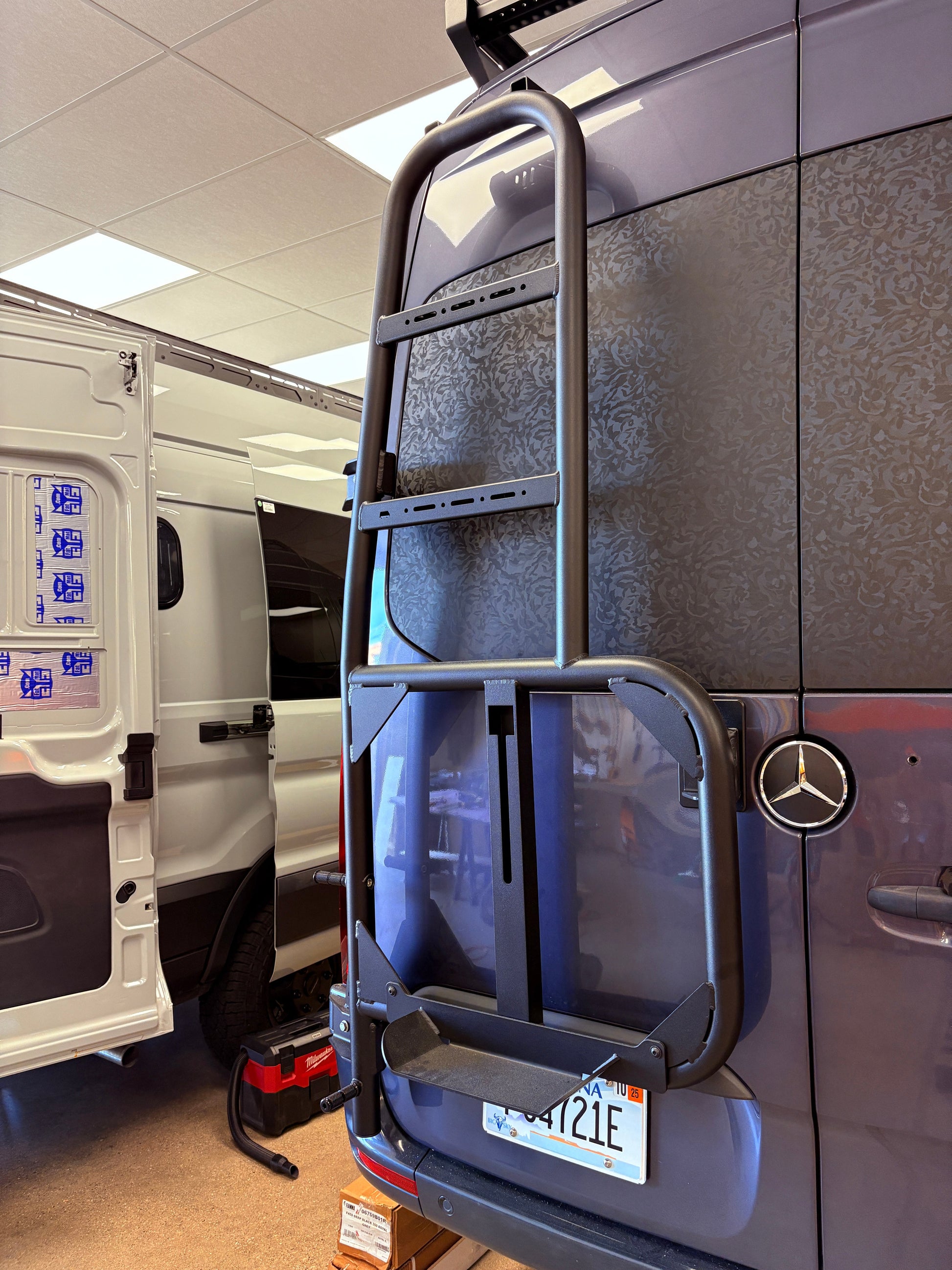 Rover Vans Ladder & Tire Carrier (Mercedes Sprinter)