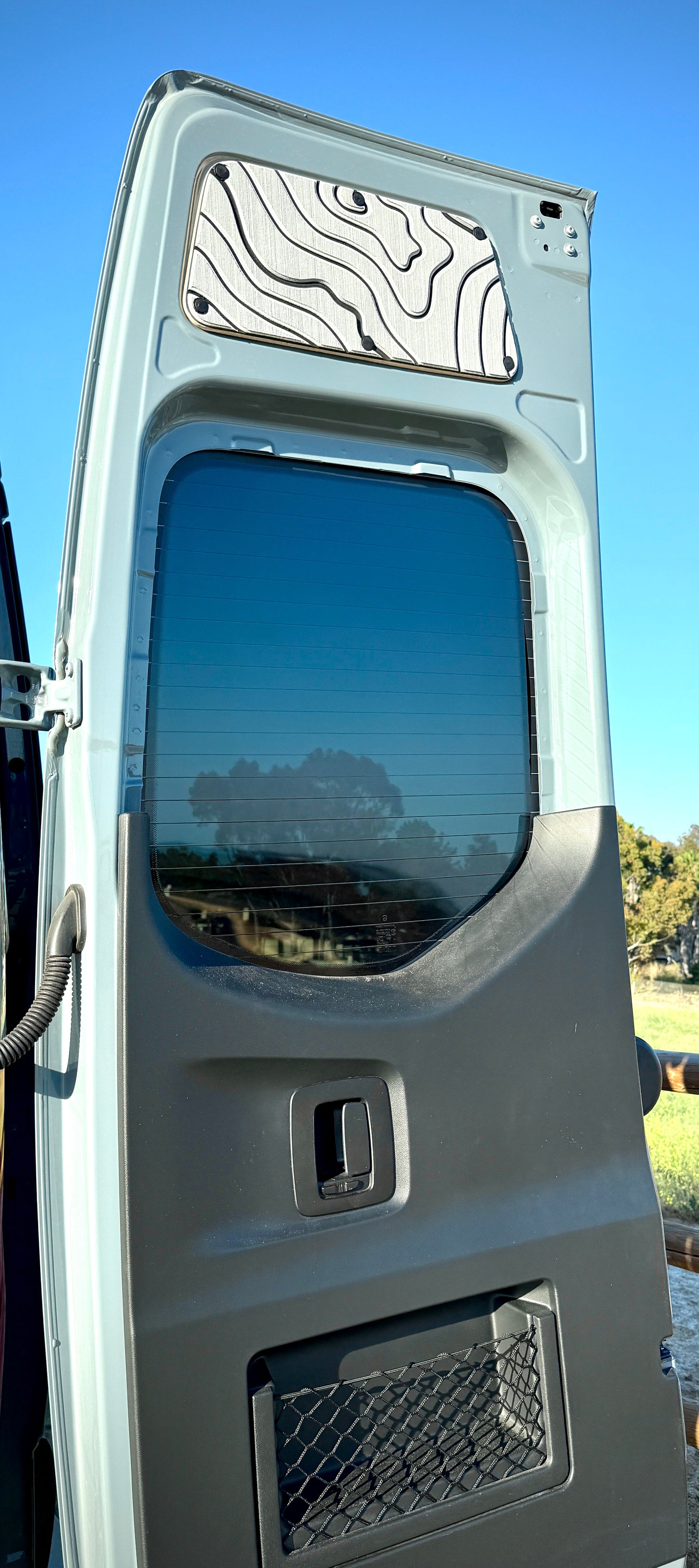Mercedes Sprinter Upper Rear Door Panels (Pair) – Topo Design (2007+)
