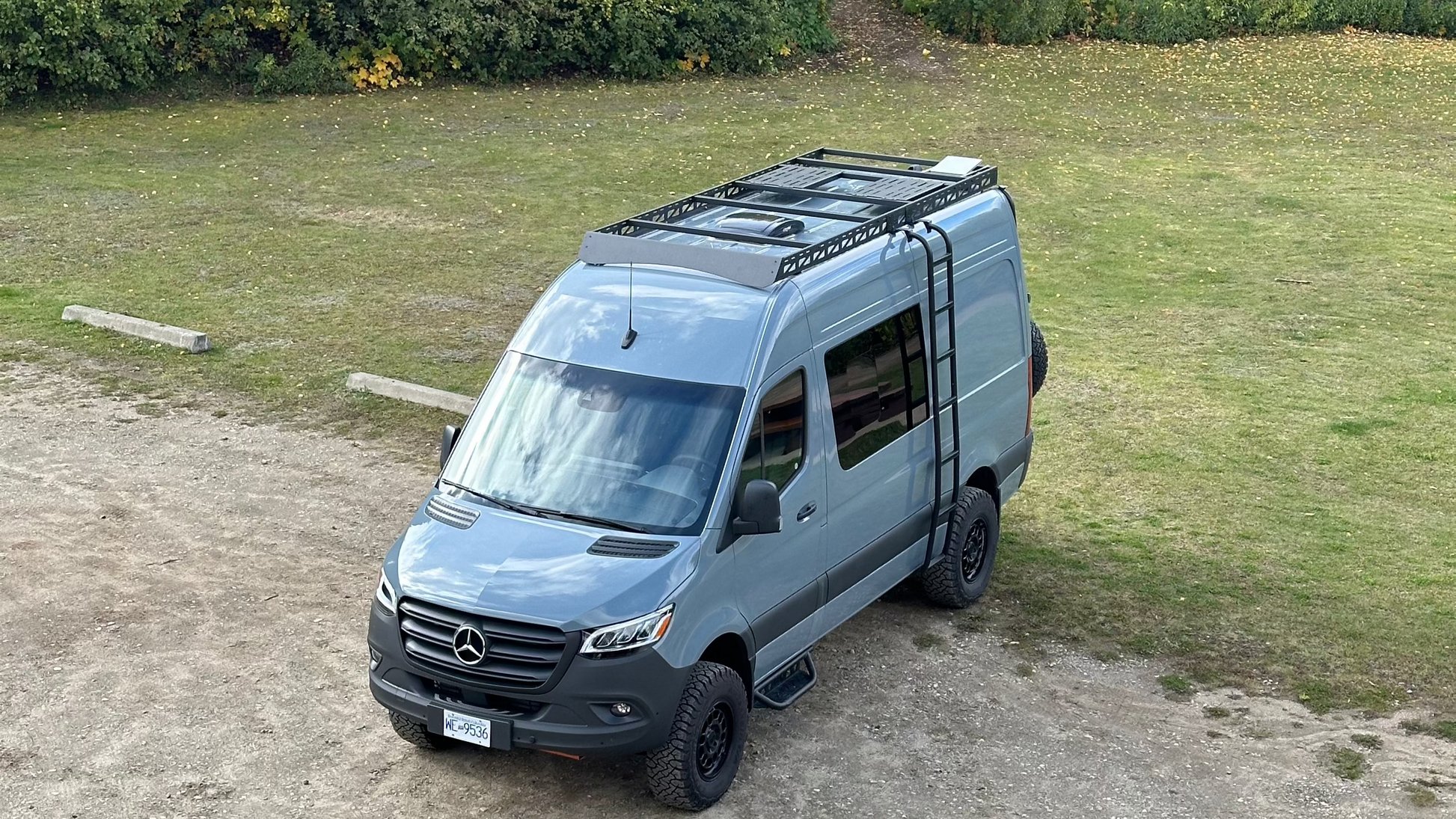 Starlink Mini Roof Rack Mounting Bracket