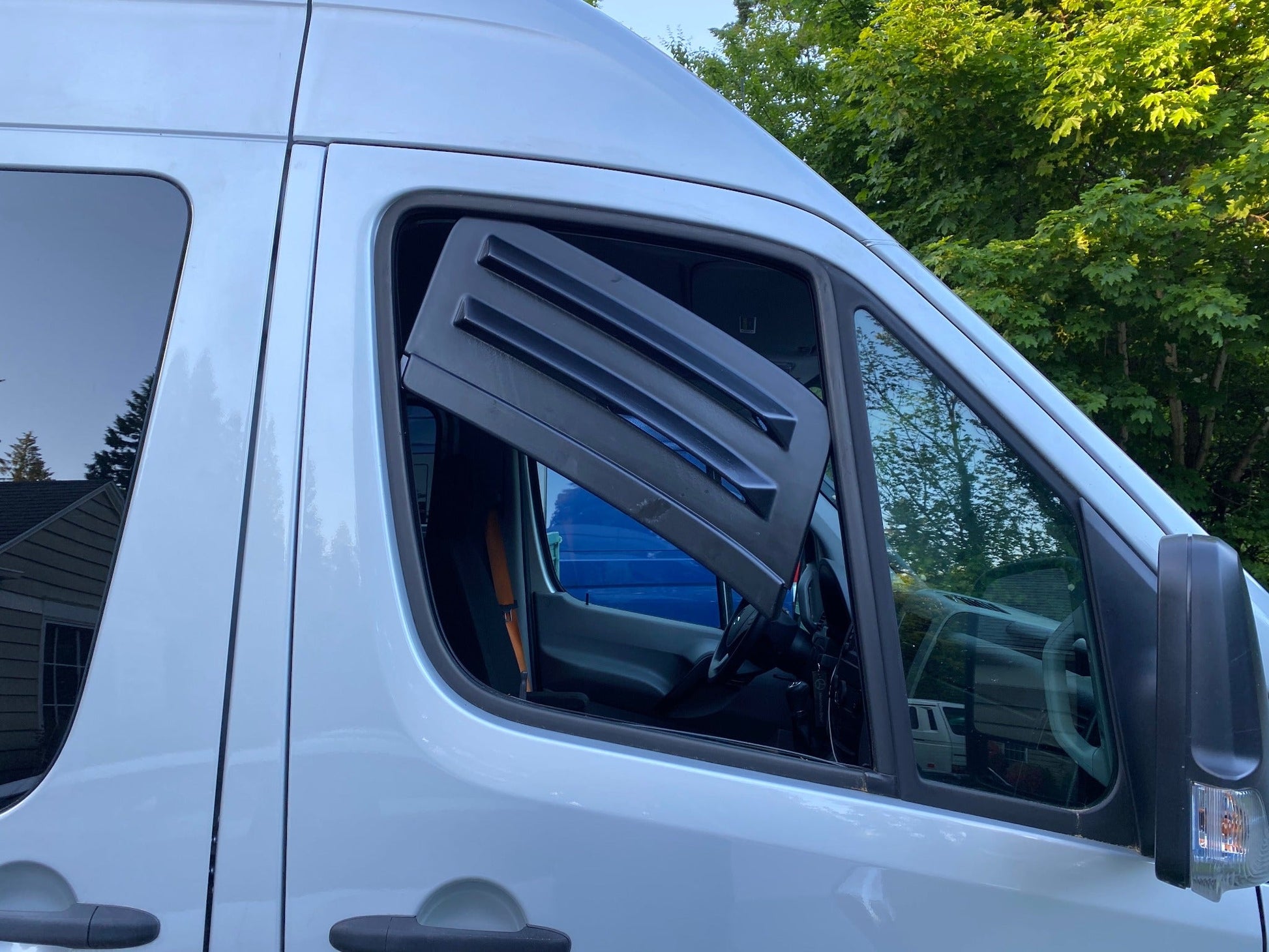 Bug Barrier Window Vent for Sprinter, Transit & ProMaster Vans
