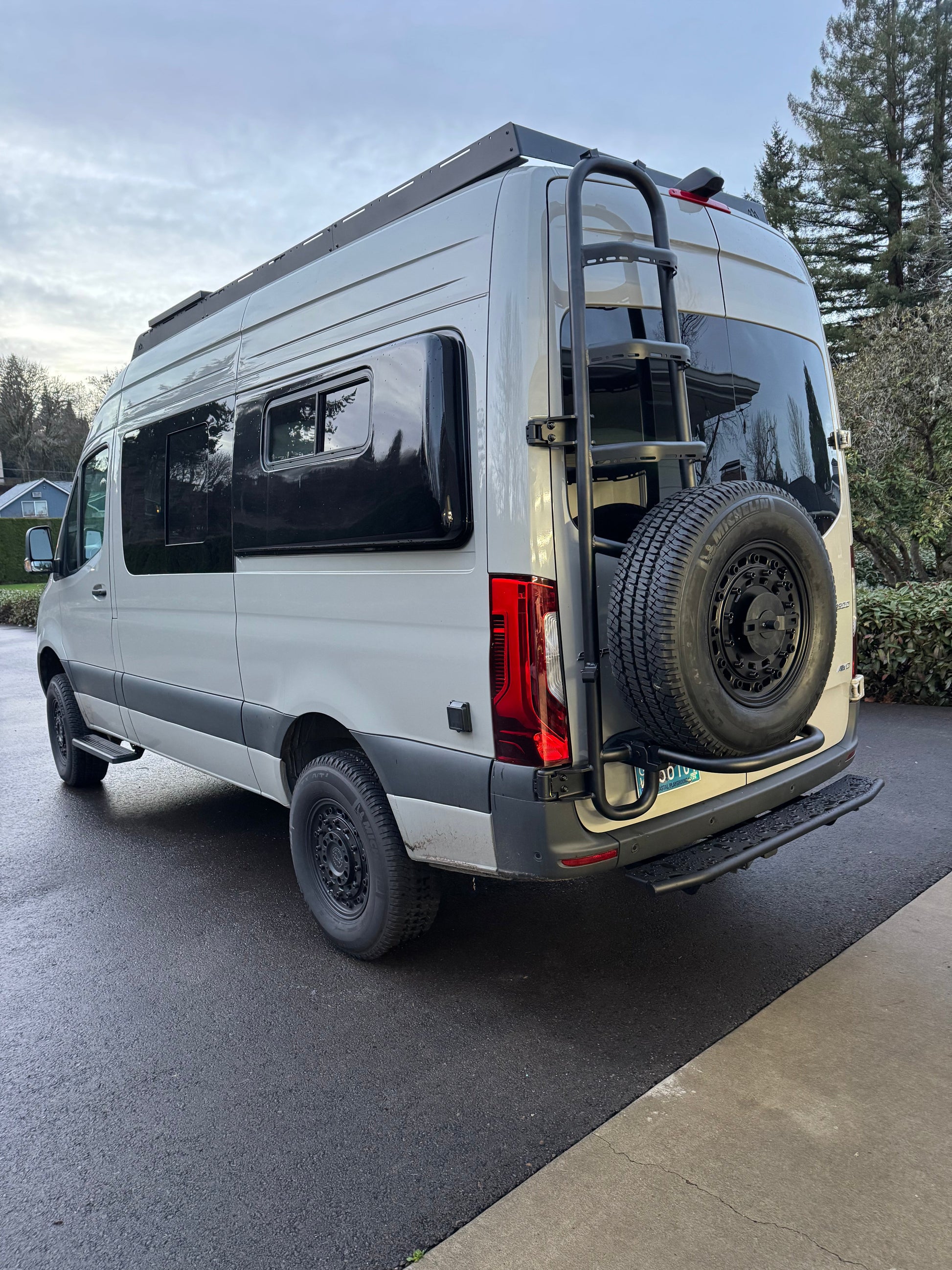 Tec Vanlife Ladder & Tire Carrier (Mercedes Sprinter)
