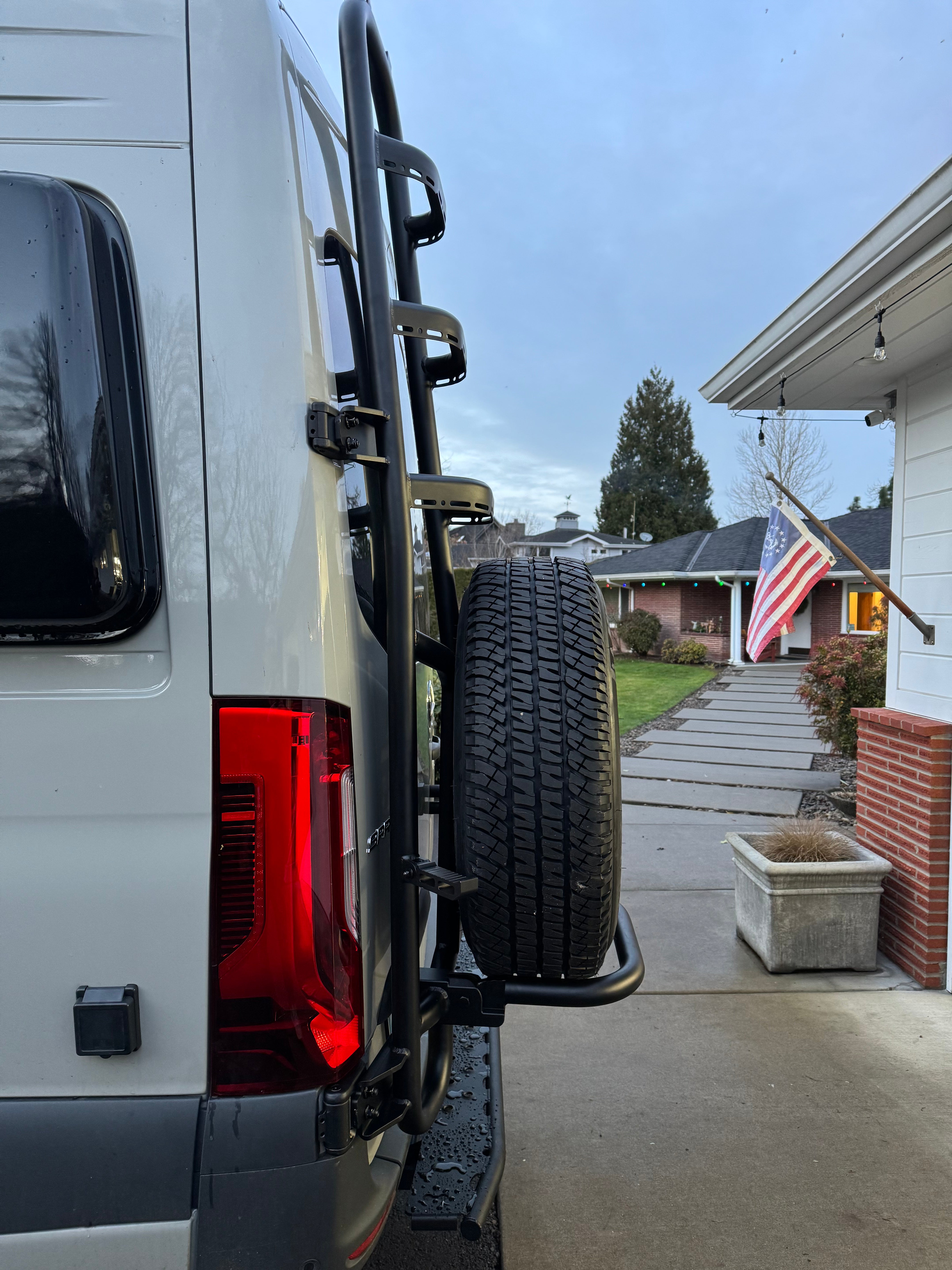 Tec Vanlife Ladder & Tire Carrier (Mercedes Sprinter)