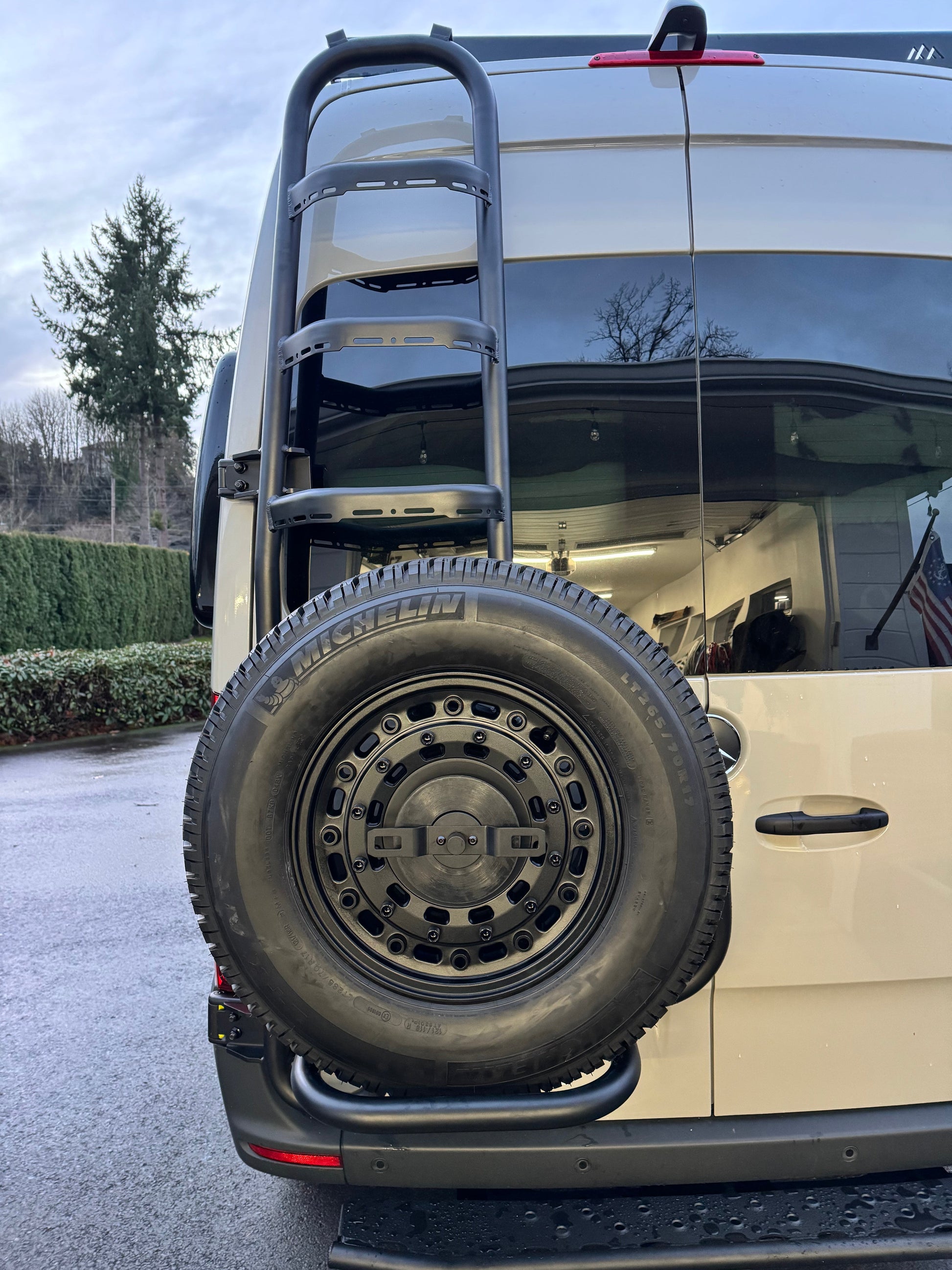 Tec Vanlife Ladder & Tire Carrier (Mercedes Sprinter)