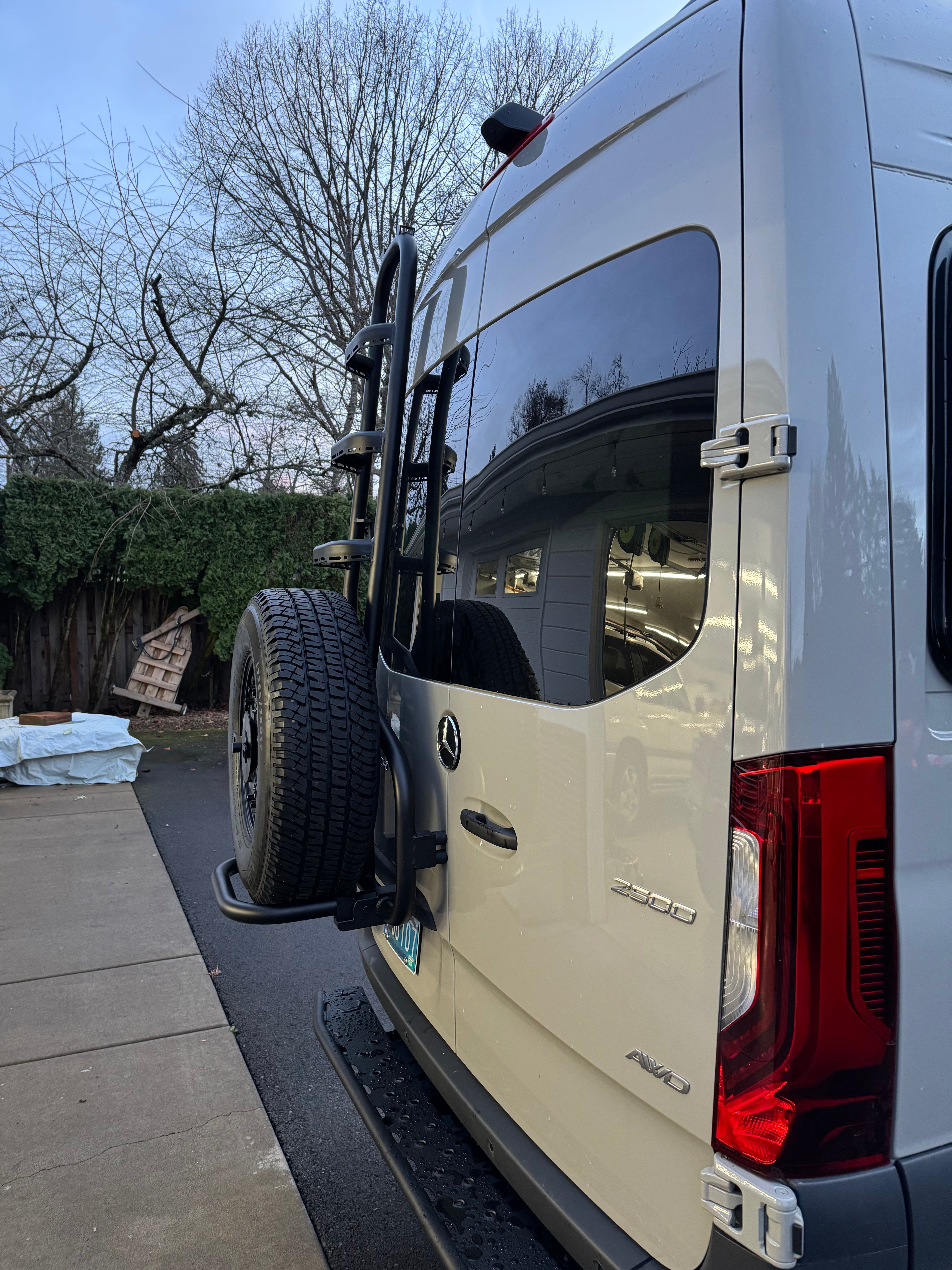Tec Vanlife Ladder & Tire Carrier (Mercedes Sprinter)