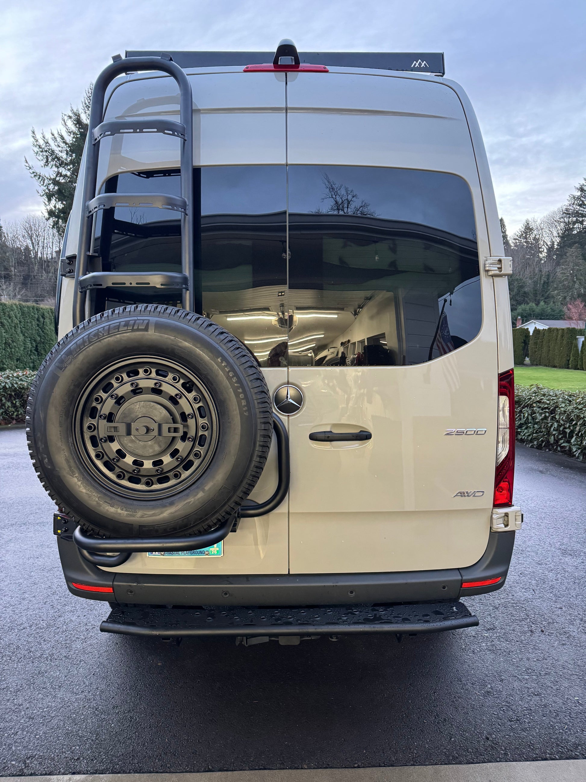 Tec Vanlife Ladder & Tire Carrier (Mercedes Sprinter)