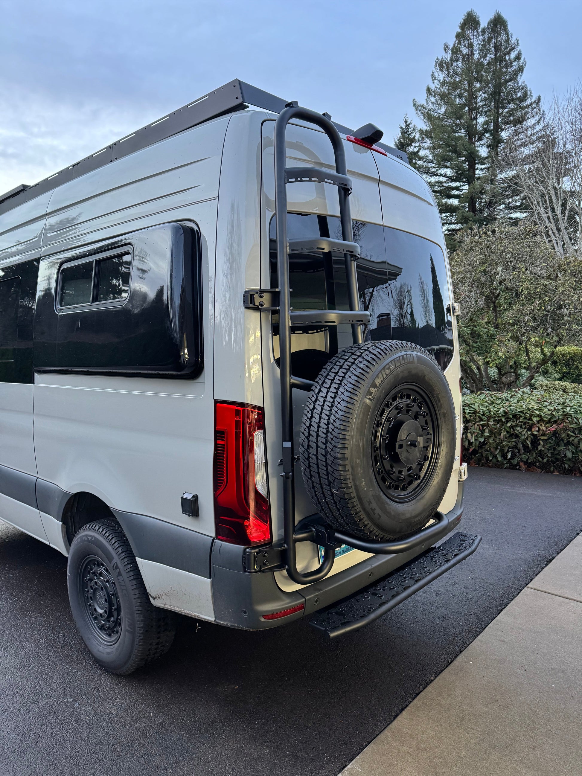 Tec Vanlife Ladder & Tire Carrier (Mercedes Sprinter)