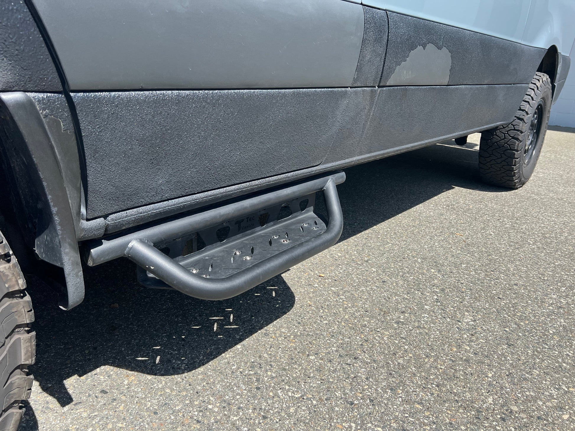 Tec Vanlife Drop Down Running Boards - Sprinter
