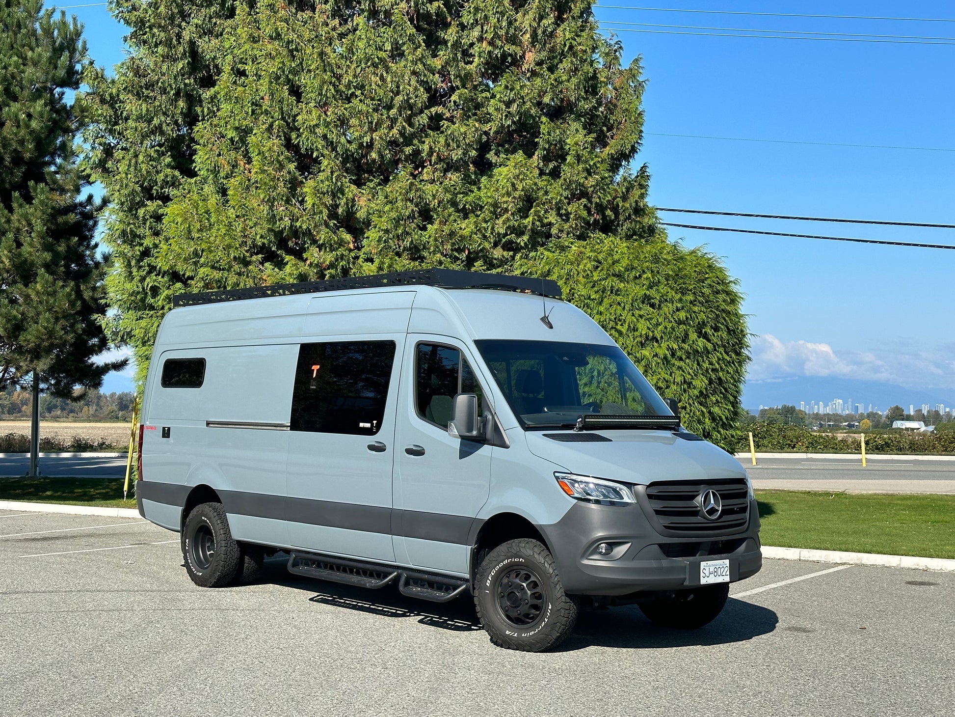 Tec Vanlife Drop Down Running Boards - Sprinter