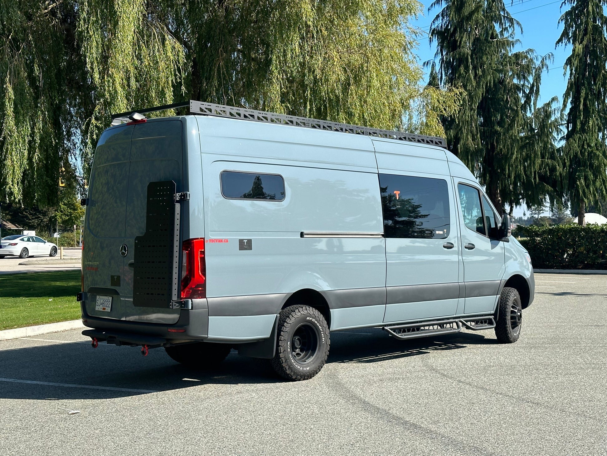 Tec Vanlife Drop Down Running Boards - Sprinter