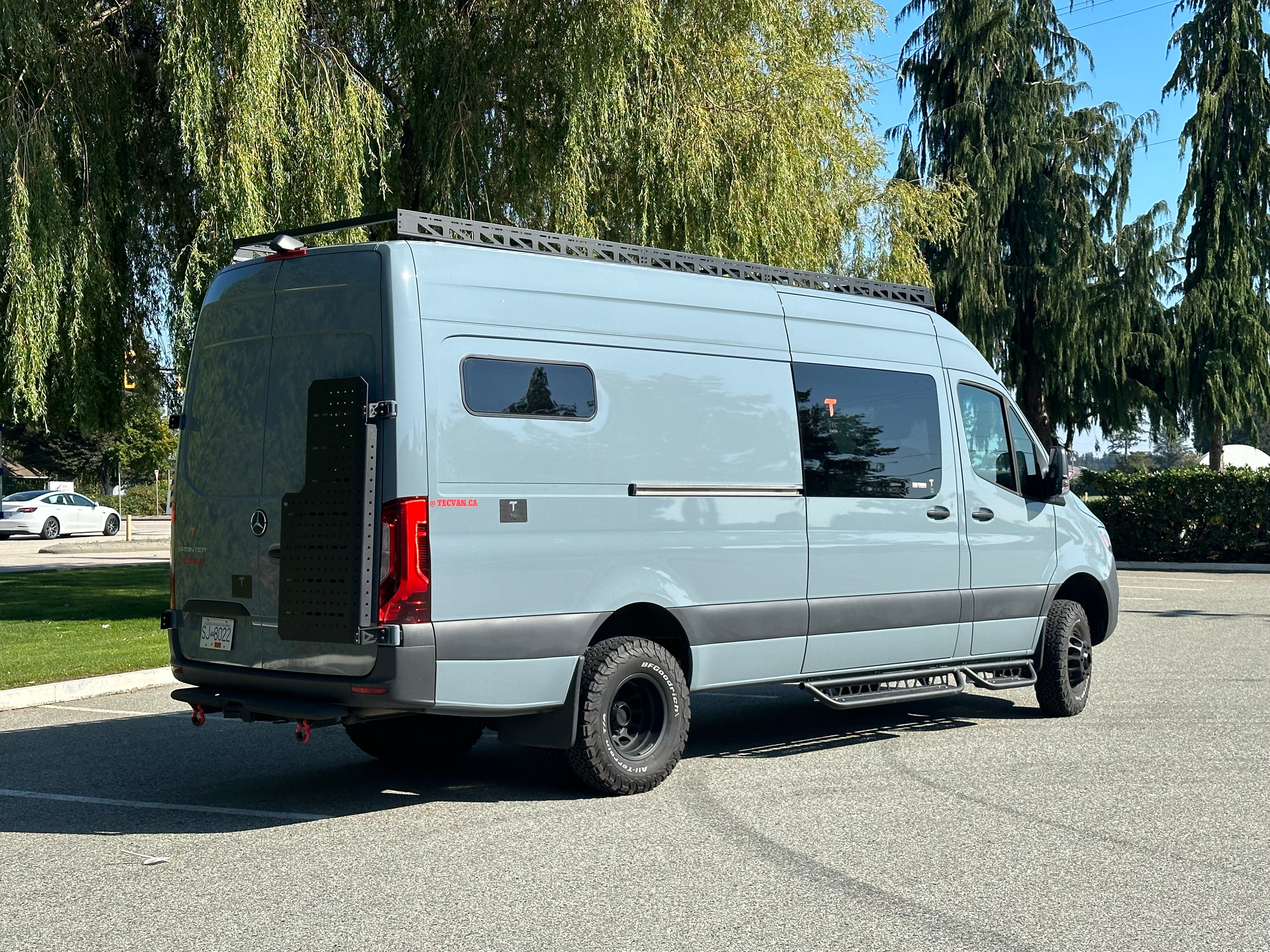 Tec Vanlife Drop Down Running Boards - Sprinter