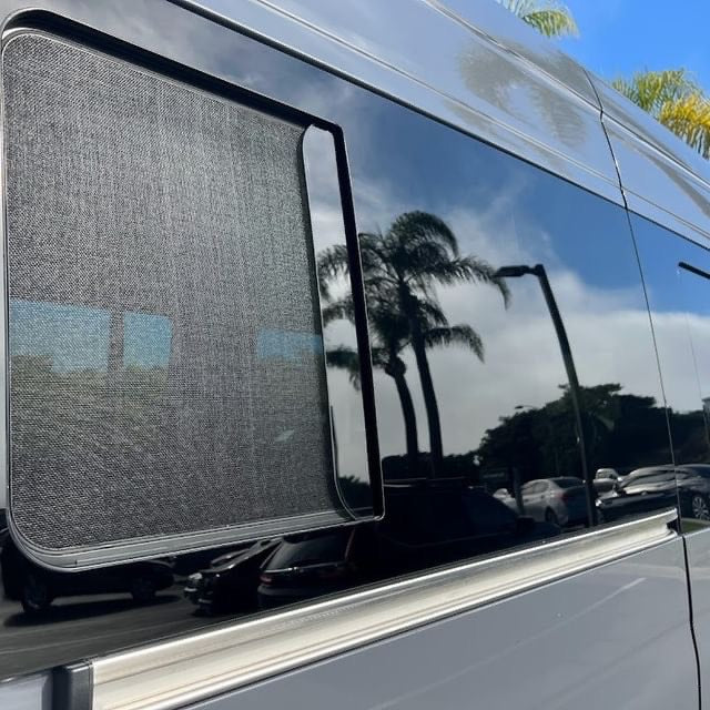 Ama Window Sprinter AM Auto - Sprinter - Passenger Side - Rear Window - Half Slider w/ Scr ...