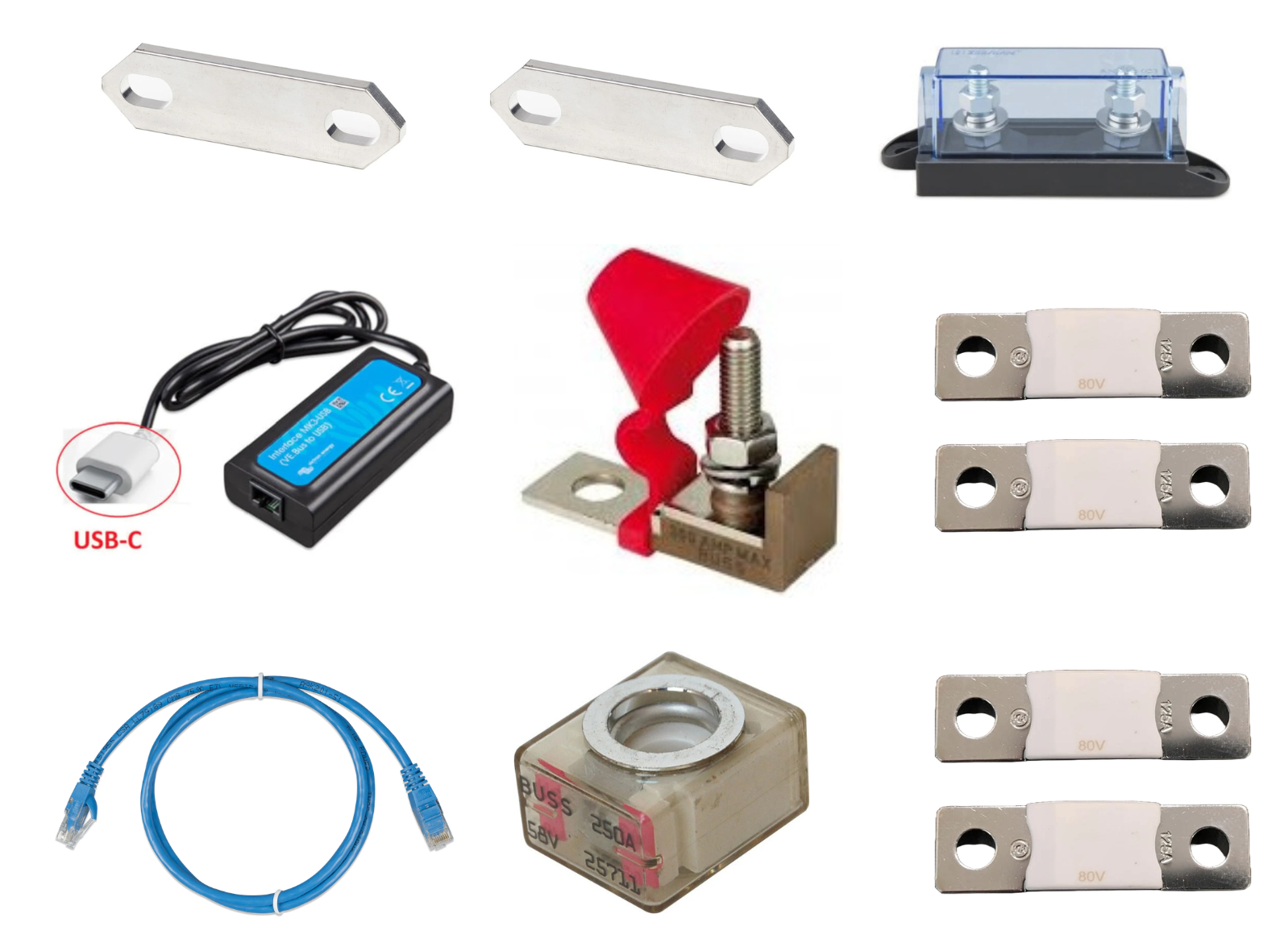 12V Victron Camper Van Electrical System Bundle - Lite - "Base Camp"