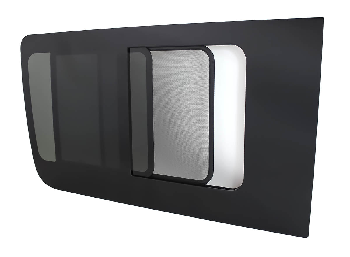 AM Auto - Sprinter - Driver Side - Forward Window - Half Slider w/ Screen