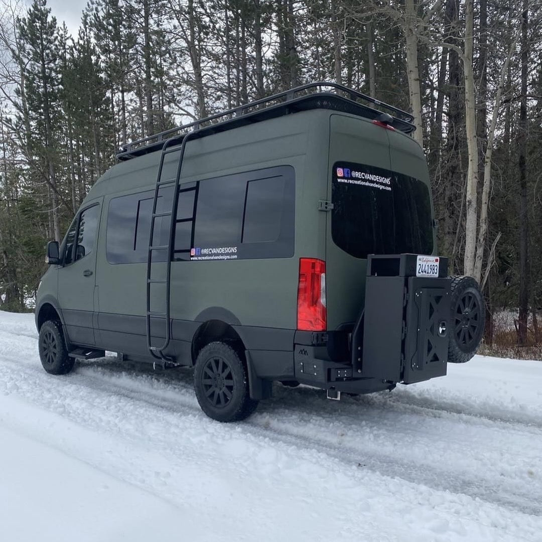 AM Auto - Sprinter - Driver Side - Rear Window - Half Slider w/ Screen - 144" WB