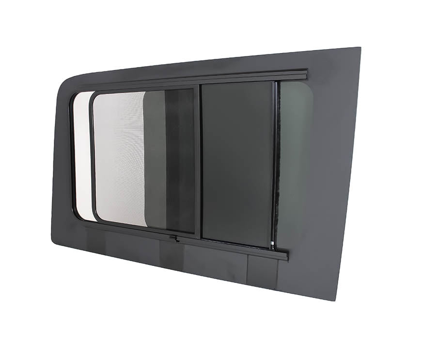 AM Auto – Sprinter – Driver Side – Rear Window – Half Slider w/ Screen – 170" WB