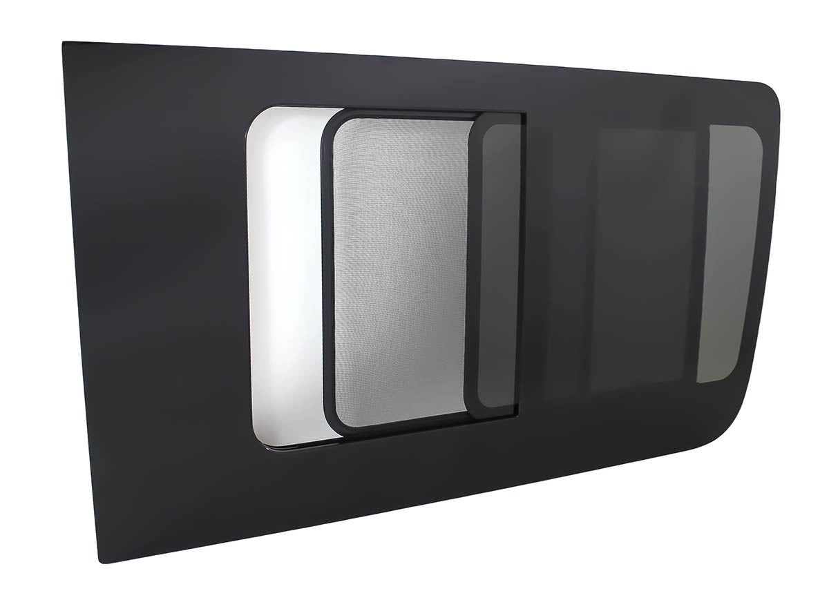 AM Auto - Sprinter - Passenger Side - Forward Window - Half Slider w/ Screen
