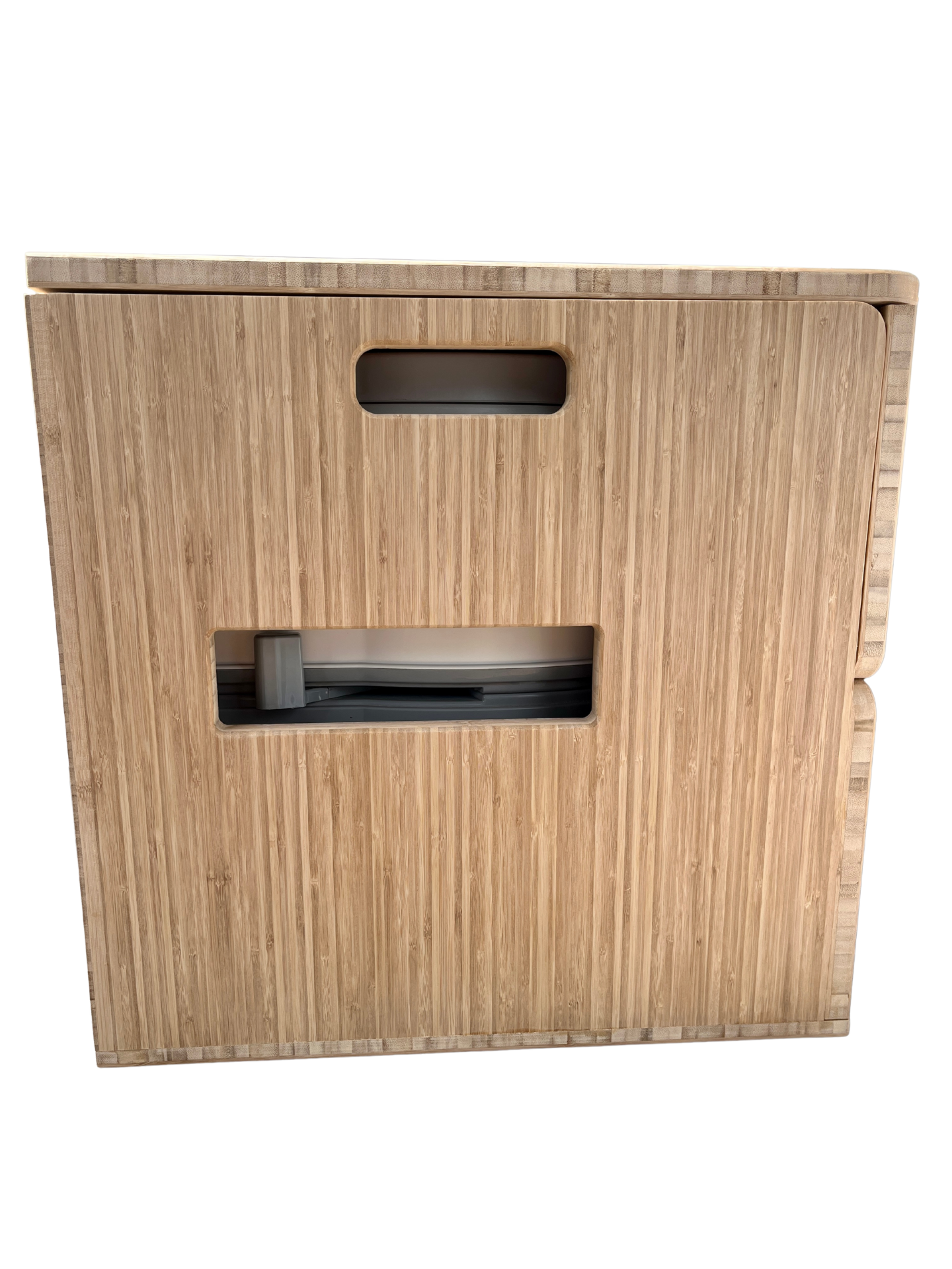 Bamboo Lift Top Cabinet For Thetford Curve Porta Potti 565E/365 Toilets - Flat Pack Kit