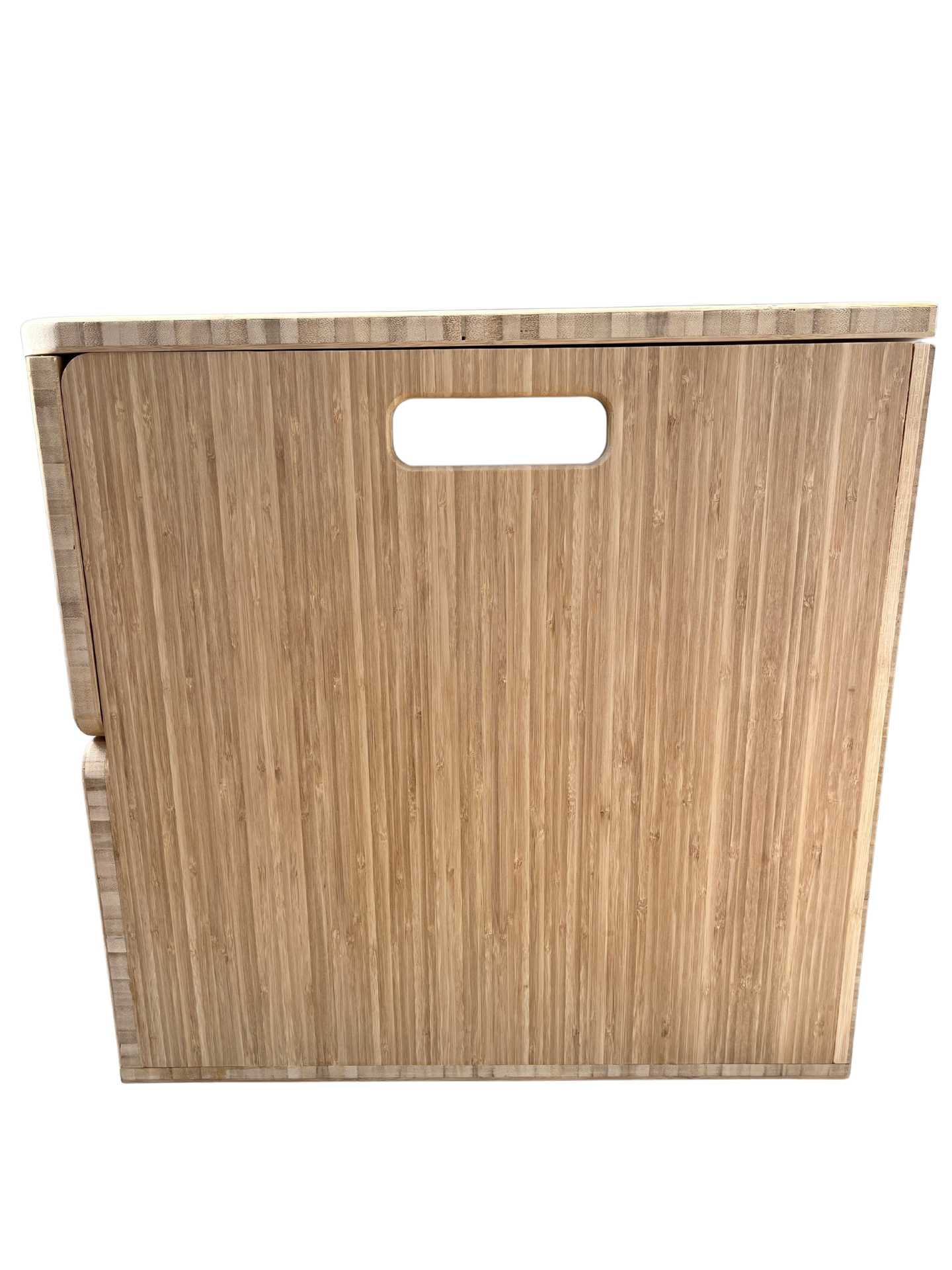 Bamboo Lift Top Cabinet For Thetford Curve Porta Potti 565E/365 Toilets - Flat Pack Kit