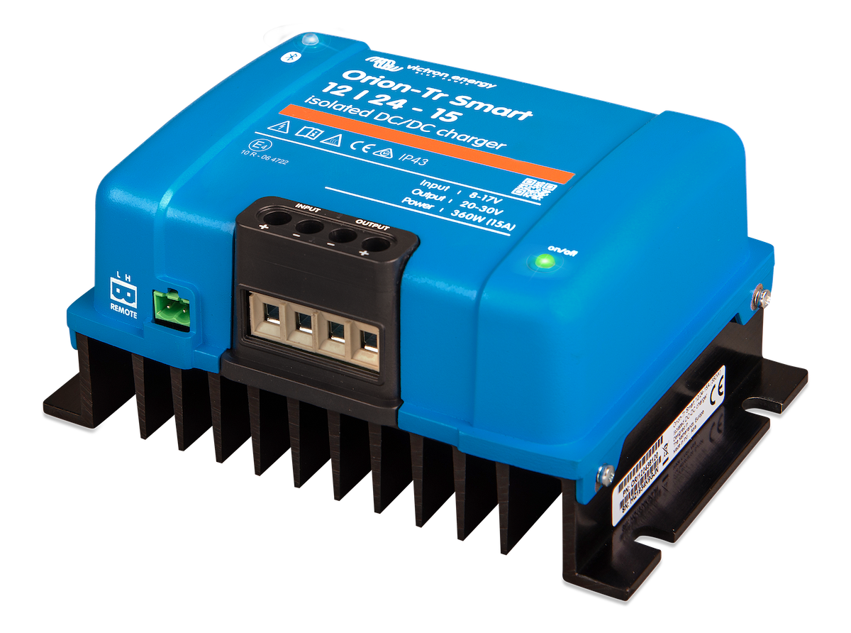 Victron Energy Orion-Tr Smart 12/24/15 - Isolated - 15 Amp DC-DC Charger  (24-Volt)