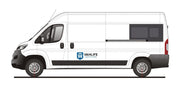 AM Auto - Promaster - Driver Side - Rear Window - Half Slider w/ Screen - 159" WB w/ Driver Side Sliding Door